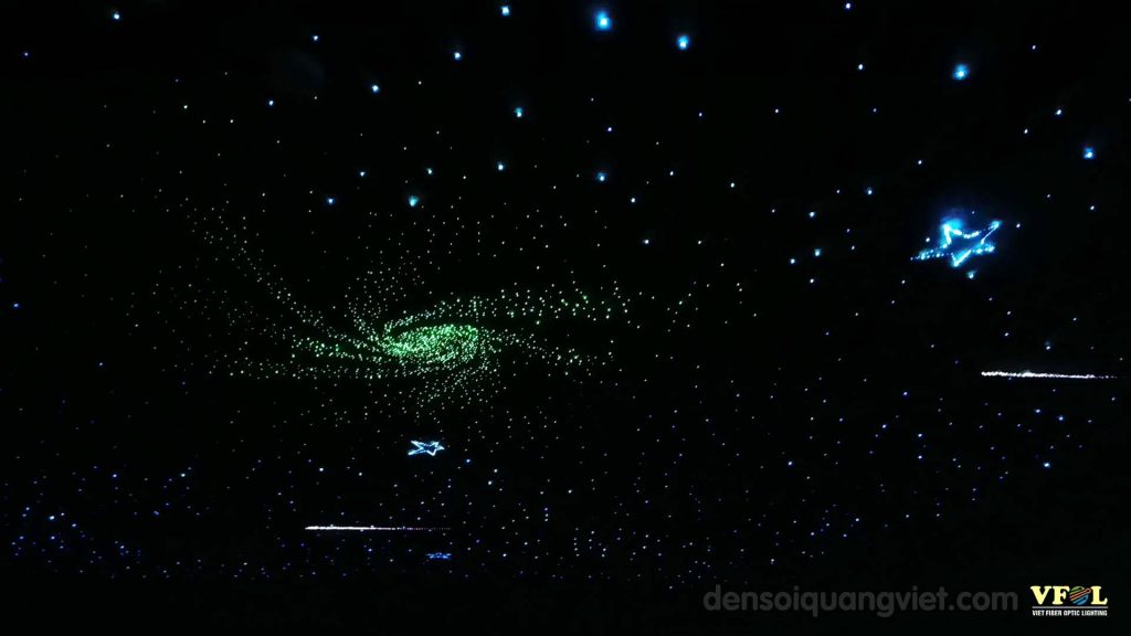 Trần sao kết hợp ngân hà, hành tinh và chòm sao bến du thuyền Thái Bình Trần sao kết hợp ngân hà, hành tinh và chòm sao bến du thuyền Thái Bình