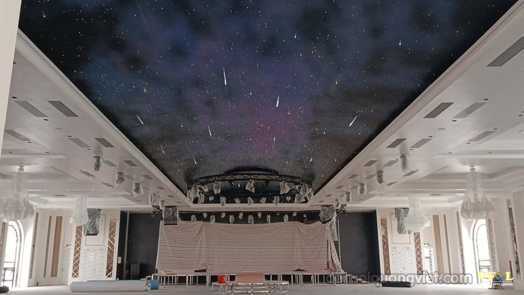 dự án trần sao, sao băng tại Trung tâm tiệc cưới Phan Anh Hải Dương dự án trần sao, sao băng tại Trung tâm tiệc cưới Phan Anh Hải Dương