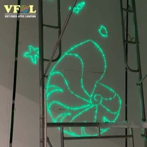 Đèn sợi quang Tòa nhà Yoga Blue Ocean